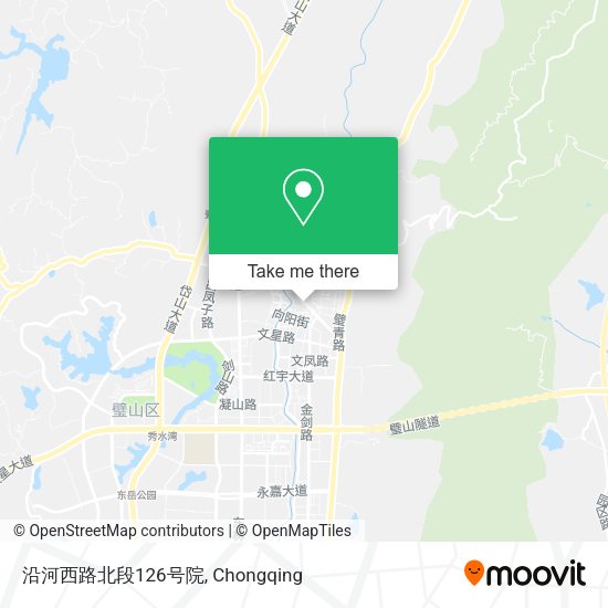 沿河西路北段126号院 map
