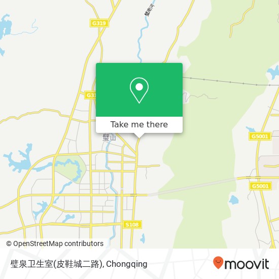 璧泉卫生室(皮鞋城二路) map