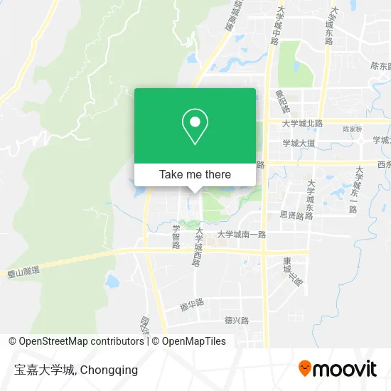 宝嘉大学城 map