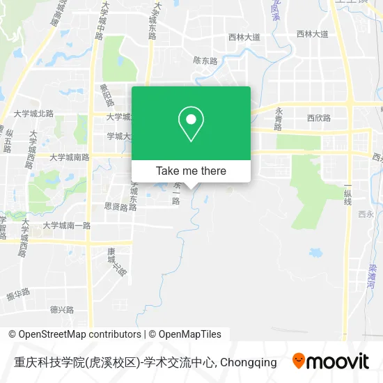 重庆科技学院(虎溪校区)-学术交流中心 map