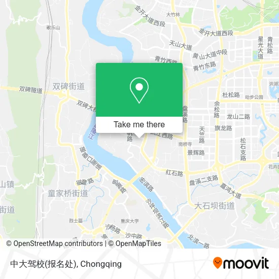 中大驾校(报名处) map