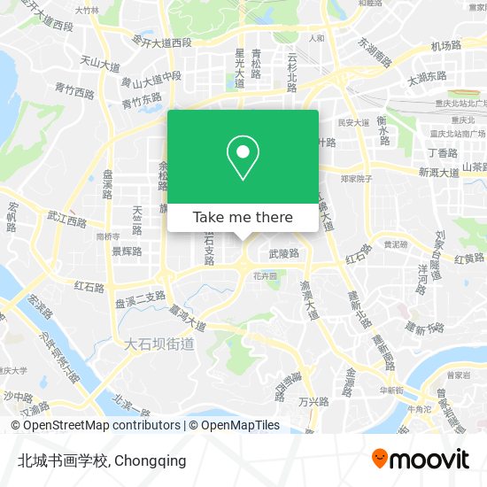 北城书画学校 map
