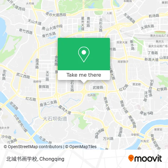北城书画学校 map