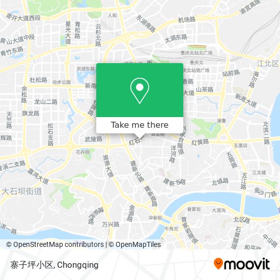 寨子坪小区 map