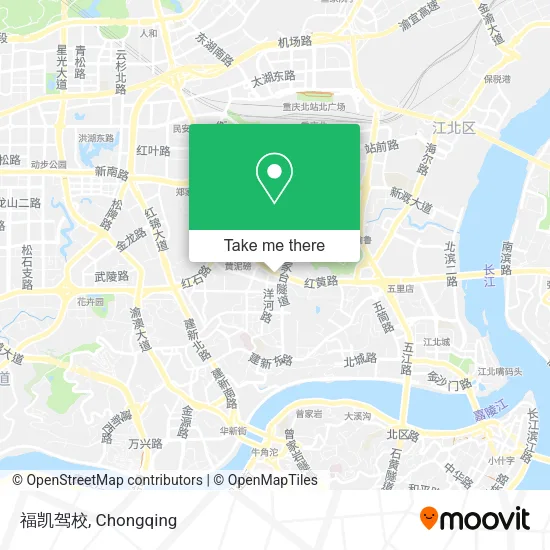 福凯驾校 map