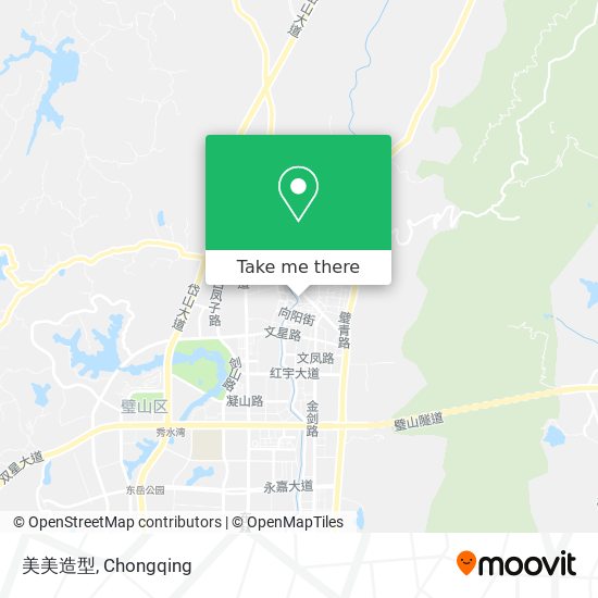美美造型 map