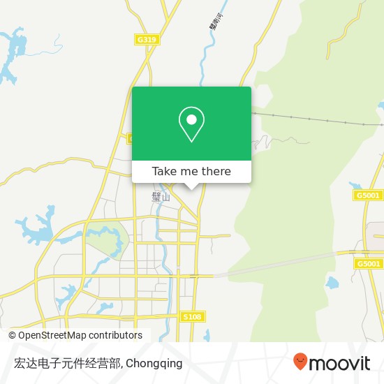 宏达电子元件经营部 map