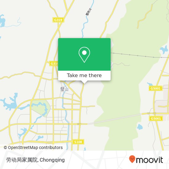 劳动局家属院 map