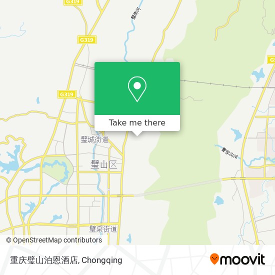 重庆璧山泊恩酒店 map