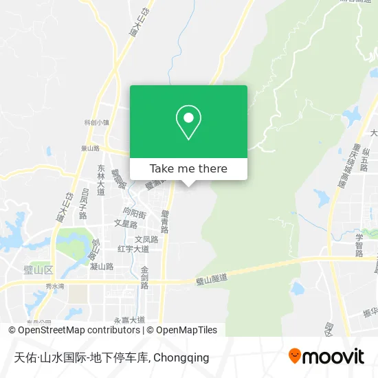 天佑·山水国际-地下停车库 map