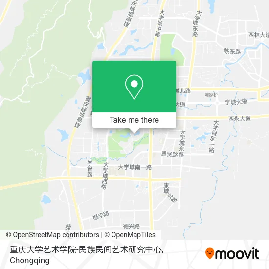 重庆大学艺术学院-民族民间艺术研究中心 map