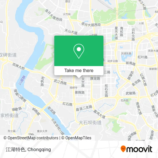 江湖特色 map