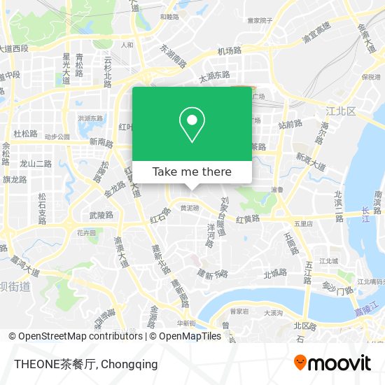 THEONE茶餐厅 map