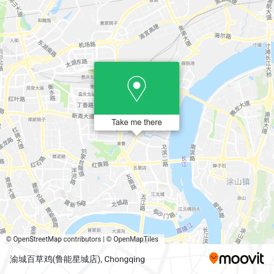 渝城百草鸡(鲁能星城店) map