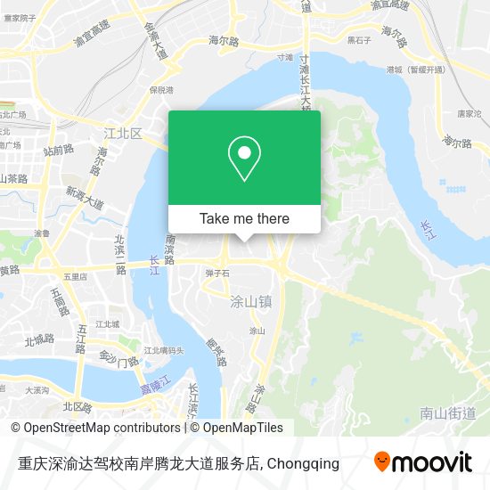 重庆深渝达驾校南岸腾龙大道服务店 map