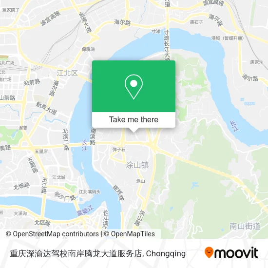 重庆深渝达驾校南岸腾龙大道服务店 map