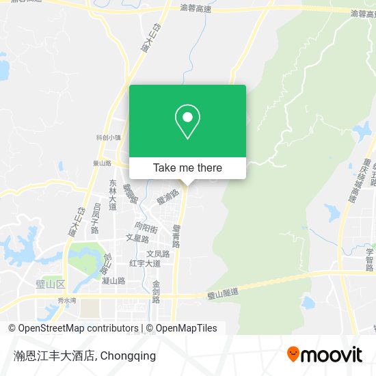 瀚恩江丰大酒店 map