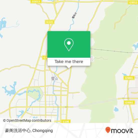 豪阁洗浴中心 map