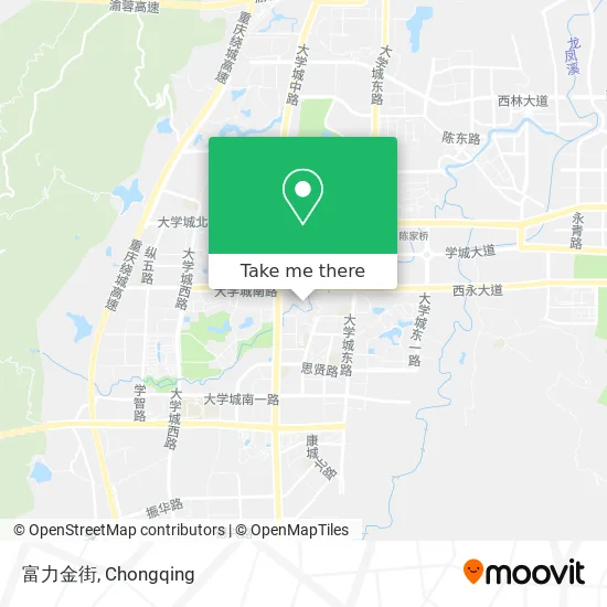 富力金街 map