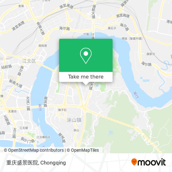 重庆盛景医院 map