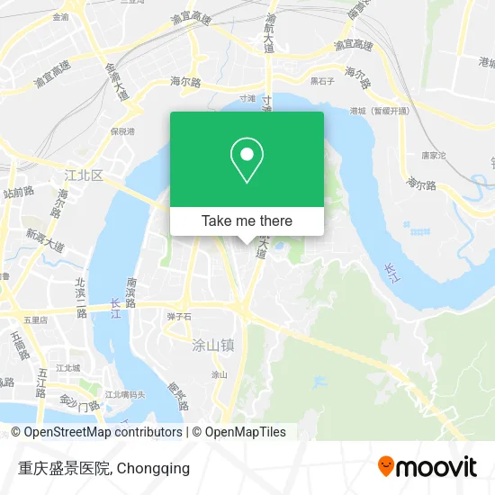 重庆盛景医院 map