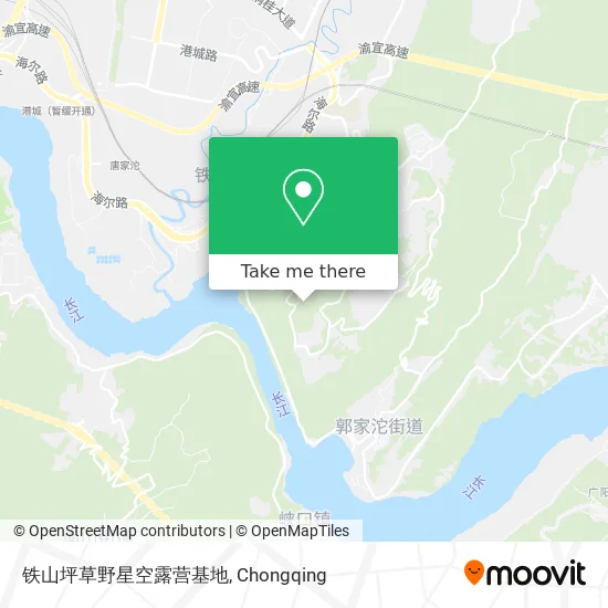 铁山坪草野星空露营基地 map