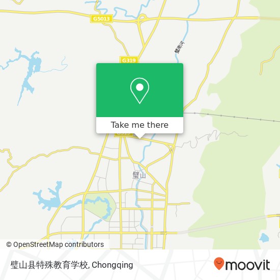 璧山县特殊教育学校 map