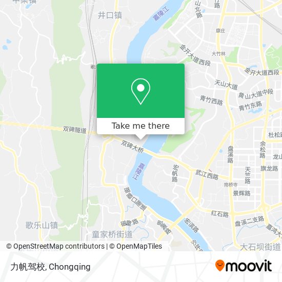 力帆驾校 map