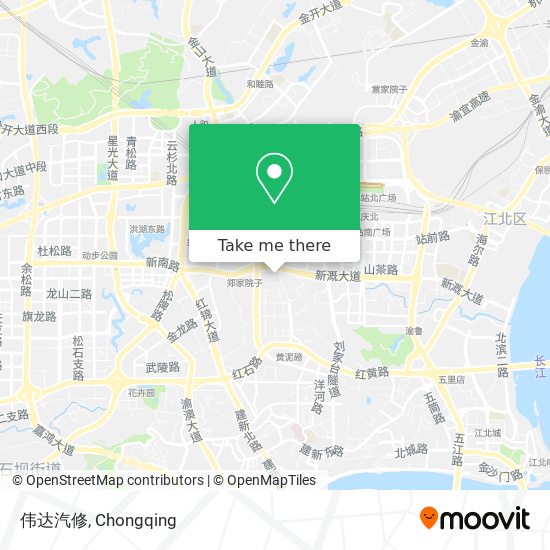 伟达汽修 map