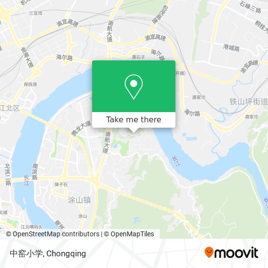 中窑小学 map