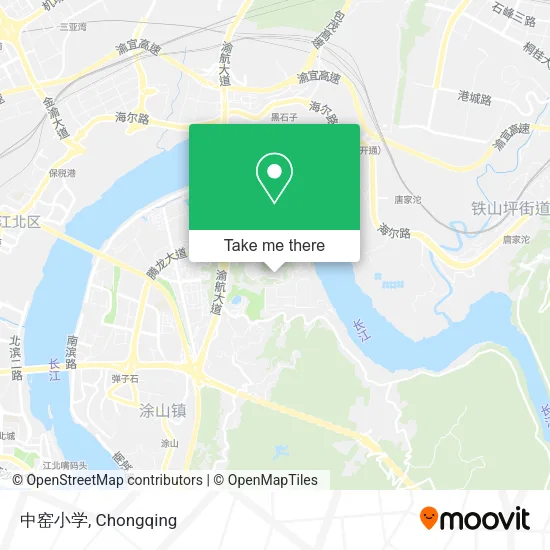 中窑小学 map
