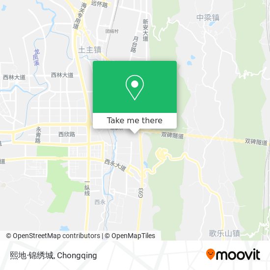 熙地·锦绣城 map