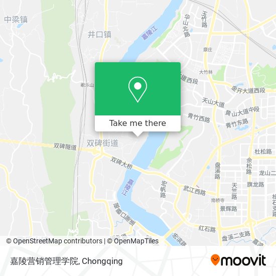 嘉陵营销管理学院 map