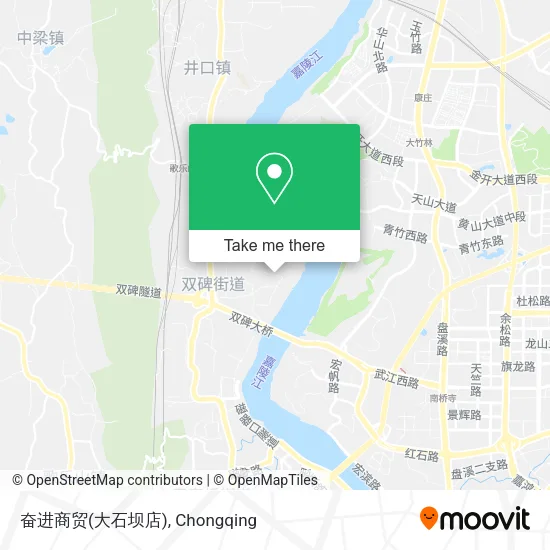 奋进商贸(大石坝店) map