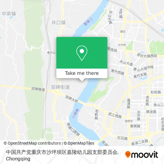 中国共产党重庆市沙坪坝区嘉陵幼儿园支部委员会 map