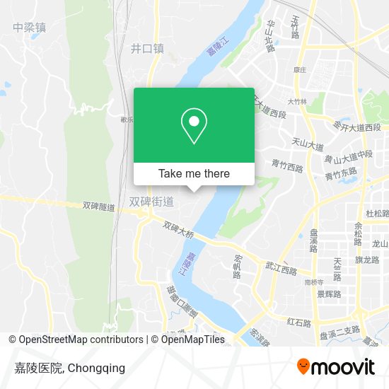 嘉陵医院 map