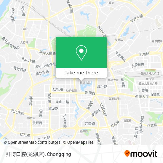 拜博口腔(龙湖店) map
