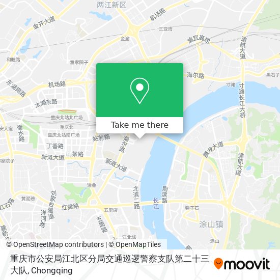 重庆市公安局江北区分局交通巡逻警察支队第二十三大队 map