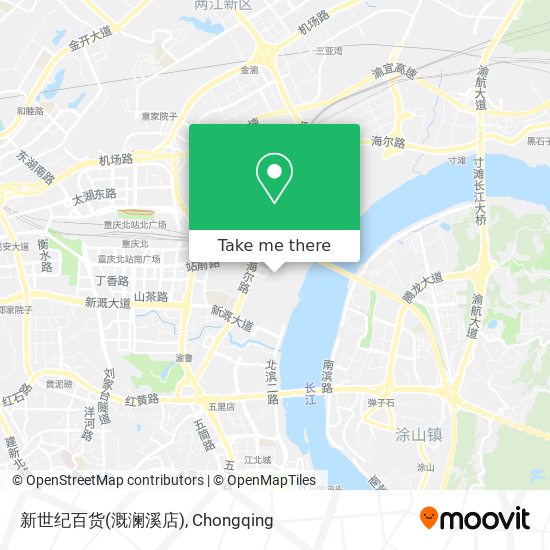 新世纪百货(溉澜溪店) map