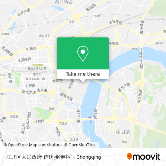 江北区人民政府-信访接待中心 map