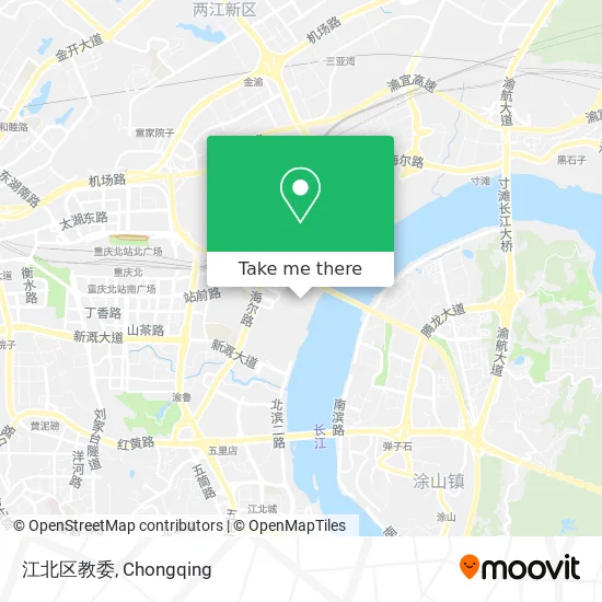 江北区教委 map