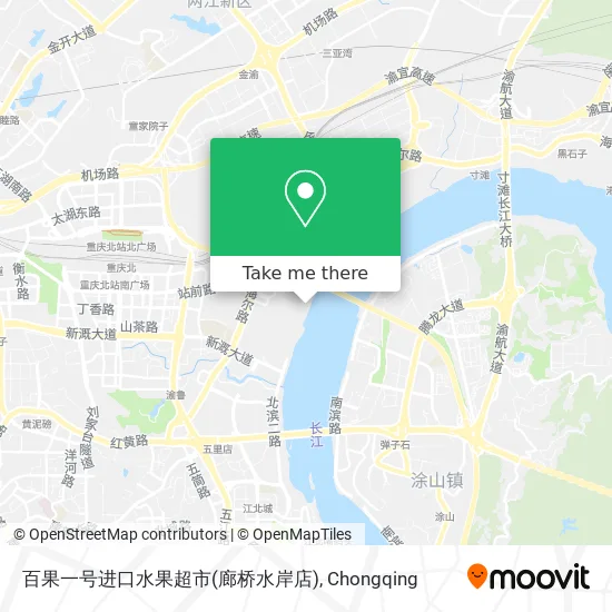 百果一号进口水果超市(廊桥水岸店) map
