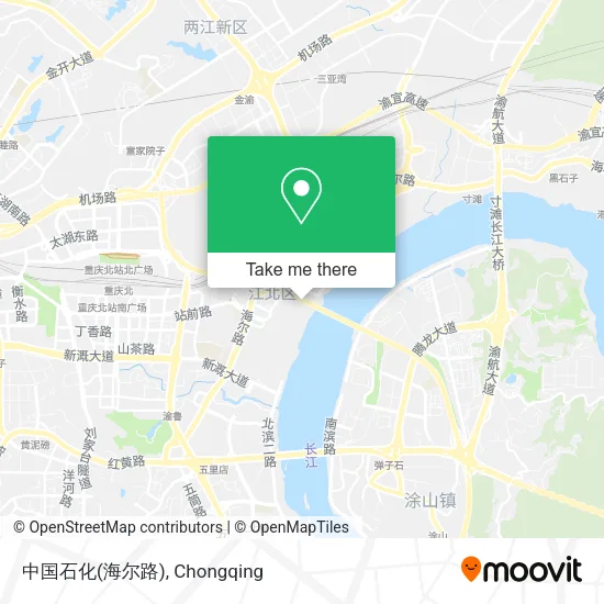 中国石化(海尔路) map
