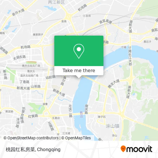 桃园红私房菜 map