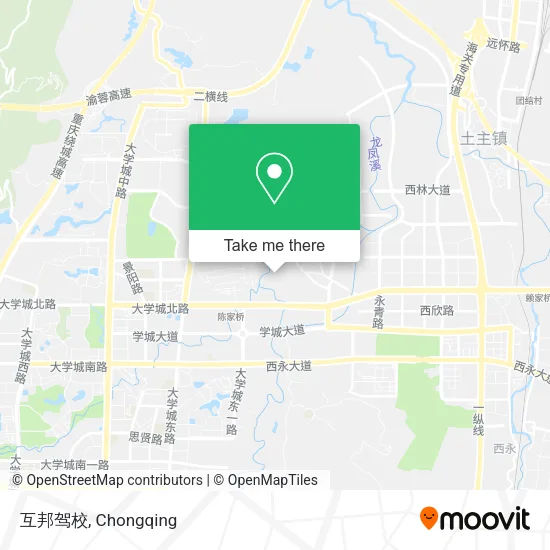 互邦驾校 map