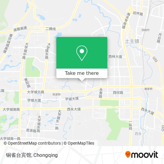 铜雀台宾馆 map