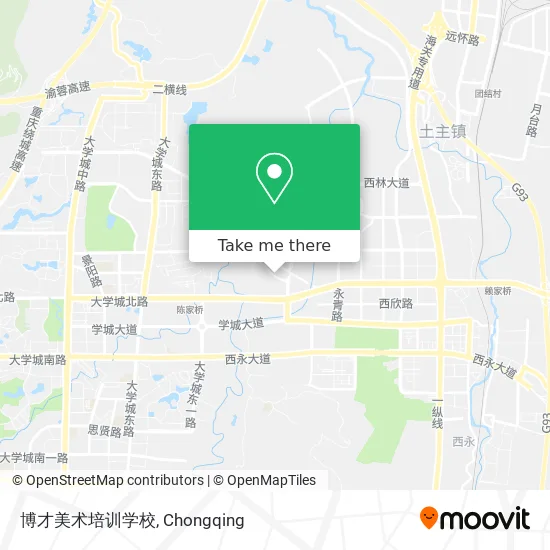 博才美术培训学校 map