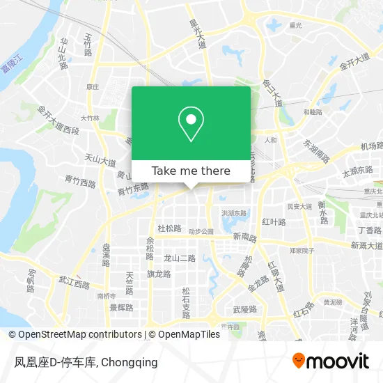 凤凰座D-停车库 map