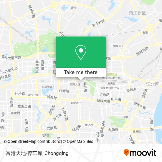 富港天地-停车库 map