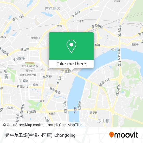 奶牛梦工场(兰溪小区店) map